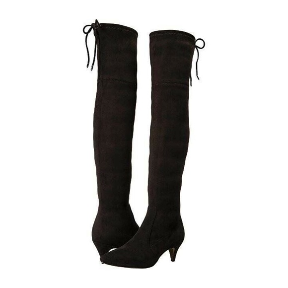Sam Edelman Shoes - NEW Sam Edelman Black Kristie Over the Knee BOOTS